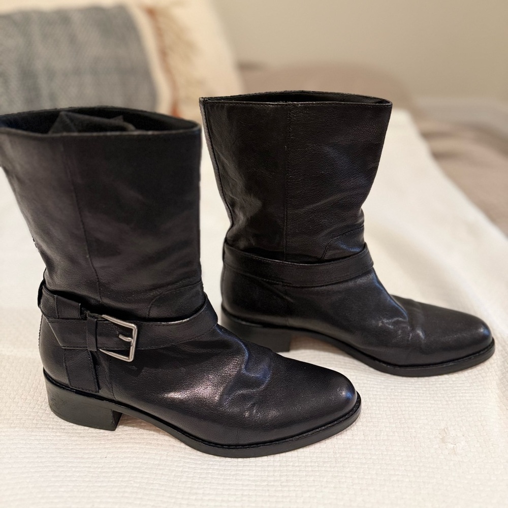 Vintage Cole Haan Black Leather Boots